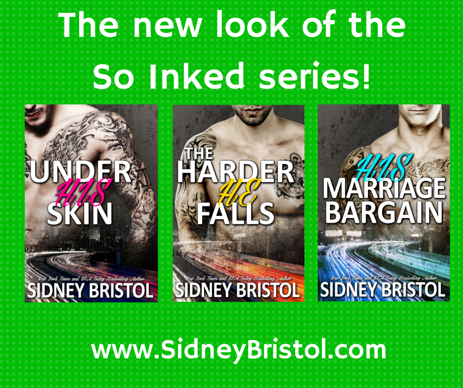 Check out the all new look for the So Inked series!